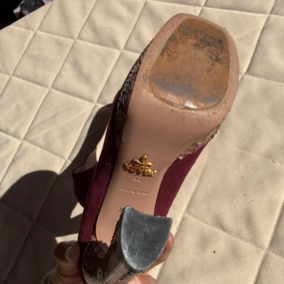 Prada Python Pumps - Picture 6 of 7